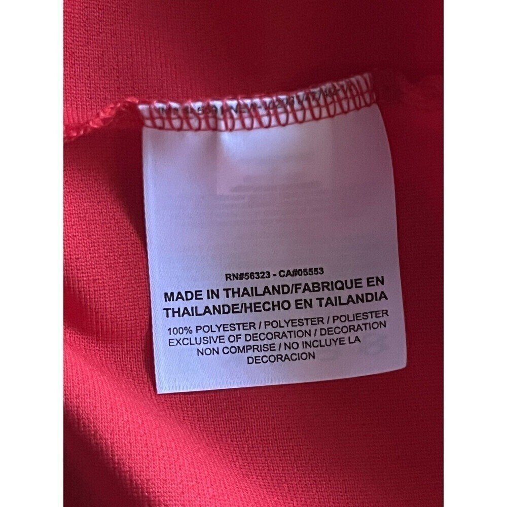 Nike Golf Dri-FIT Red Polo Shirt Men’s M Athletic Rugby Outdoor Performance - Picture 6 of 12